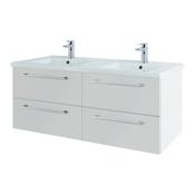 Rimini Wall Hung Vanity Unit - White 1210mm image