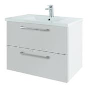 Rimini Wall Hung Vanity Unit - White 810mm image