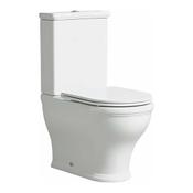 Lansdown Close Coupled WC Pan (Fully Enclosed) - White image