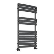 Veniezia Heated Towel Rail (Flat Panel) - Gunmetal Grey 900x500mm