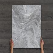 Outdoor Tiffany Grey Marble-Effect Matt Porcelain Tile 90x60cm image