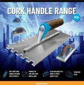 Tile rite Cork handle range