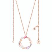 Maureen O'Hara Vintage Wreath Rose Gold Pendant