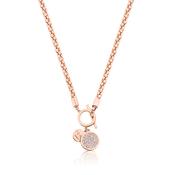 Romi Rose Gold Popcorn Chain Necklace image