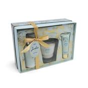 Jardin Pear &amp; Freesia Candle and Handcream Tube &amp; Pump Gift Set