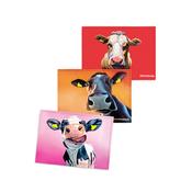 Eoin O'Connor Set of 3 T-Towels (Frenchie, Udder One, Moona Lisa)