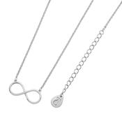STERLING SILVER SIMPLE INFINITY PENDANT