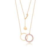 ROMI GOLD INTERLOCKING PENDANT