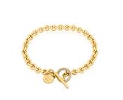 ROMI GOLD CIRCLE CHAIN BRACELET image