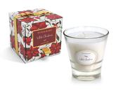 Poinsettia Tumbler Candle - White Christmas image