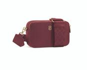 Miami Mini Cross Body with Shoulder Strap - Burgundy