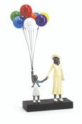 David McGlynn Sculpture - Mum &amp; Girl 'Loving'
