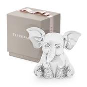 Silver Elephant Money Box