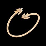 TC Swallow Bangle Pave Set - Gold
