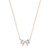 Tc Bow - Cz Bow Pendant Gold image