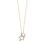 Star Interlocking Pendant Gold