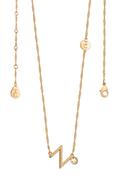 TC Letter "N" Pendant - Gold