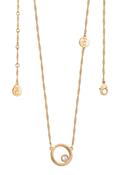 TC Letter "O" Pendant - Gold