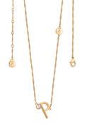 TC Letter "P" Pendant - Gold