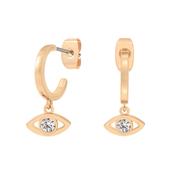 Tc Evil Eye - Hoop Earring Gold