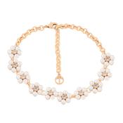 Tc Daisy - Pearl 9 Daisy Bracelet Gold