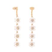 Tc Daisy - Pearl Drop Earrings Gold