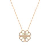Maureen O'Hara Diamante Clover Gold