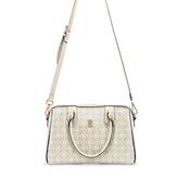 TC Monogram Barrel Bag Ivory