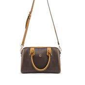 TC Monogram Barrel Bag Mocha image