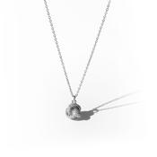 TC Love Knot - Pave Knot Pendant Silver image