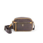 TC Monogram Cross Body Bag Mocha