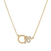 TC Snake Circle &amp; Snake Pendant Gold image