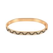 TC Snake Skin With Black Bangle Gold image