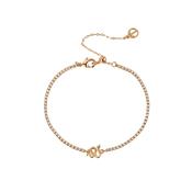 TC Snake Square Bracelet With Snake Gold image