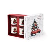 NEW Santa Car Set 4 Tankards