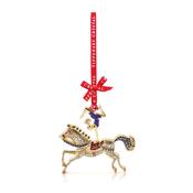 NEW Circus Christmas Decoration - Horse &amp; Acrobat image