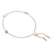 Stars Rose Gold Bolo Chain Bracelet image