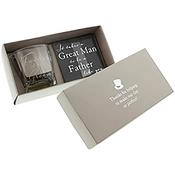 Father of the Groom Glass Tumbler &amp;amp; Coaster Set image