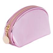 Flower Girl Metallic Pink Cosmetic Bag image
