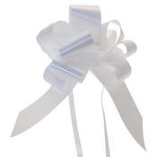 White Pull Bow image