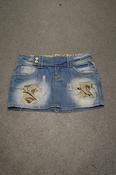 VINTAGE Denim y2k mini skirt