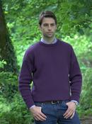 Round Neck Purple 100% Irish image