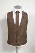 Brown Low Cut English Tweed