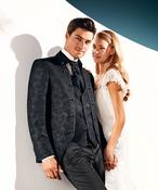 Jacquard pattern 3 piece suit image