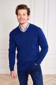 Valencia Cobalt V-neck Jumper image