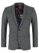 3 Piece Grey Check Spin Suit image