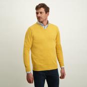 Yellow V Neck Sweater image