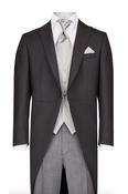 Black Morning Coat 3 Piece Suit