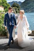 Blue 3 piece Wedding Suit
