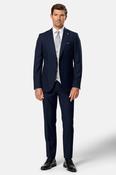Lucas Silver Waistcoat Marco Indigo Suit